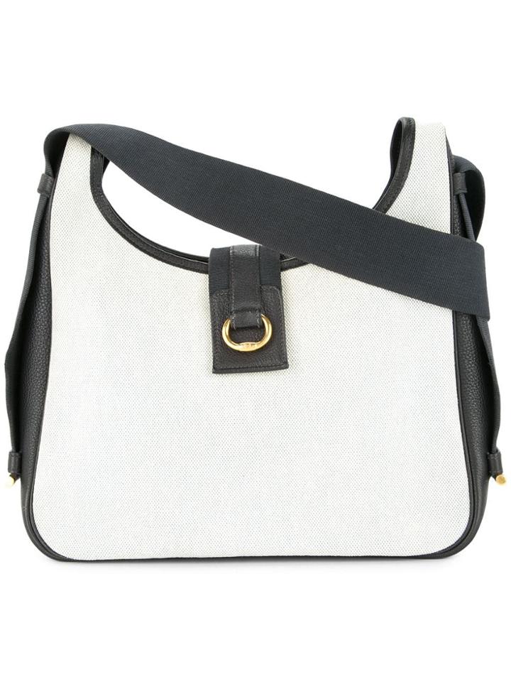 Hermès Vintage Sako Shoulder Bag - White