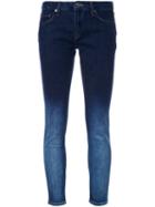 Victoria Victoria Beckham Degradé Skinny Fit Jeans, Women's, Size: 27, Blue, Cotton/spandex/elastane