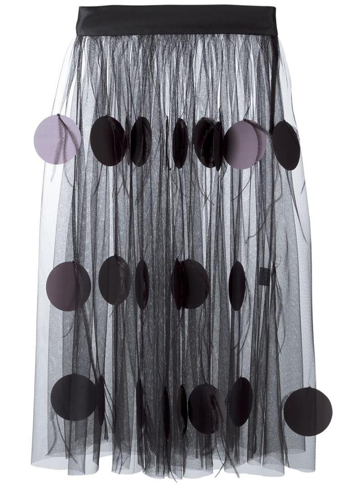 Daizy Shely Tulle Skirt, Women's, Size: 44, Black, Polyamide