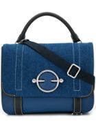 Jw Anderson Disc Satchel - Blue