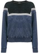 Each X Other Washed Out Loose Sweatshirt - Blue