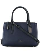 Coach - Removable Strap Tote - Women - Leather - One Size, Women's, Blue, Leather