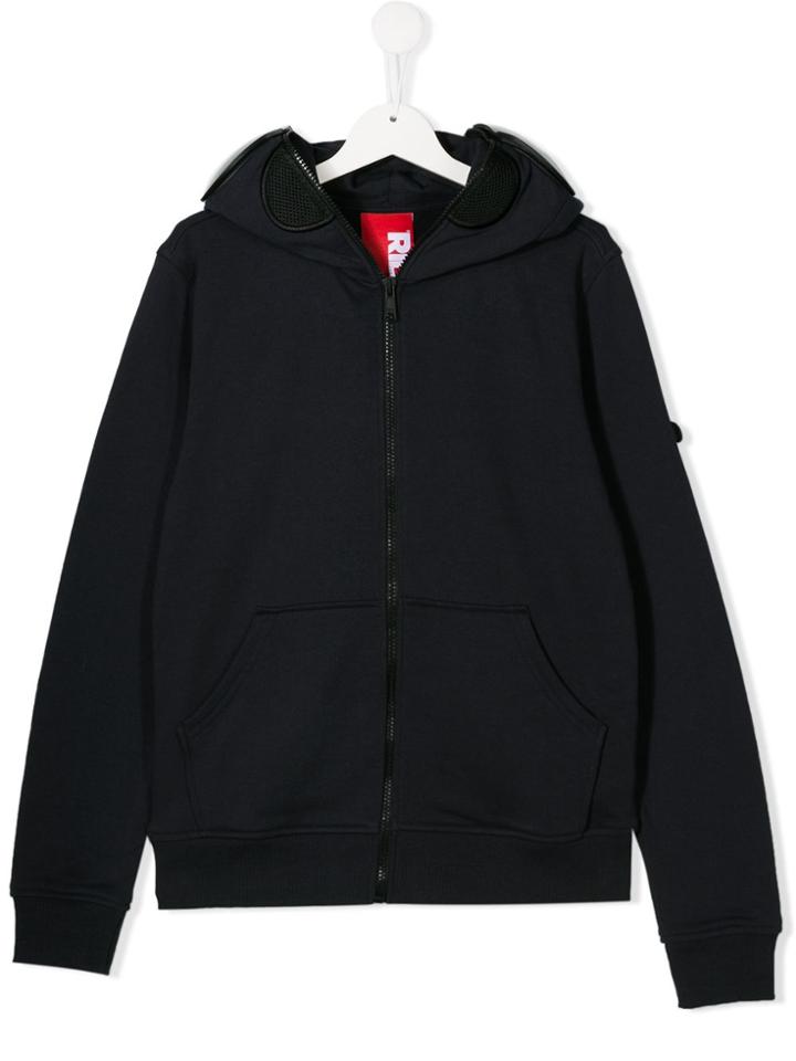 Ai Riders On The Storm Teen Zip Up Hoodie - Blue