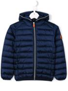 Save The Duck Kids Hooded Puffer Jacket, Girl's, Size: 8 Yrs