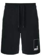 Love Moschino Stamp Box Logo Shorts - Black