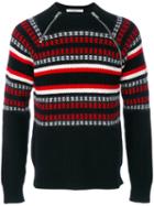 Givenchy - Cuabn-fit Zip Detail Jumper - Men - Polyamide/viscose/mohair/wool - M, Black, Polyamide/viscose/mohair/wool