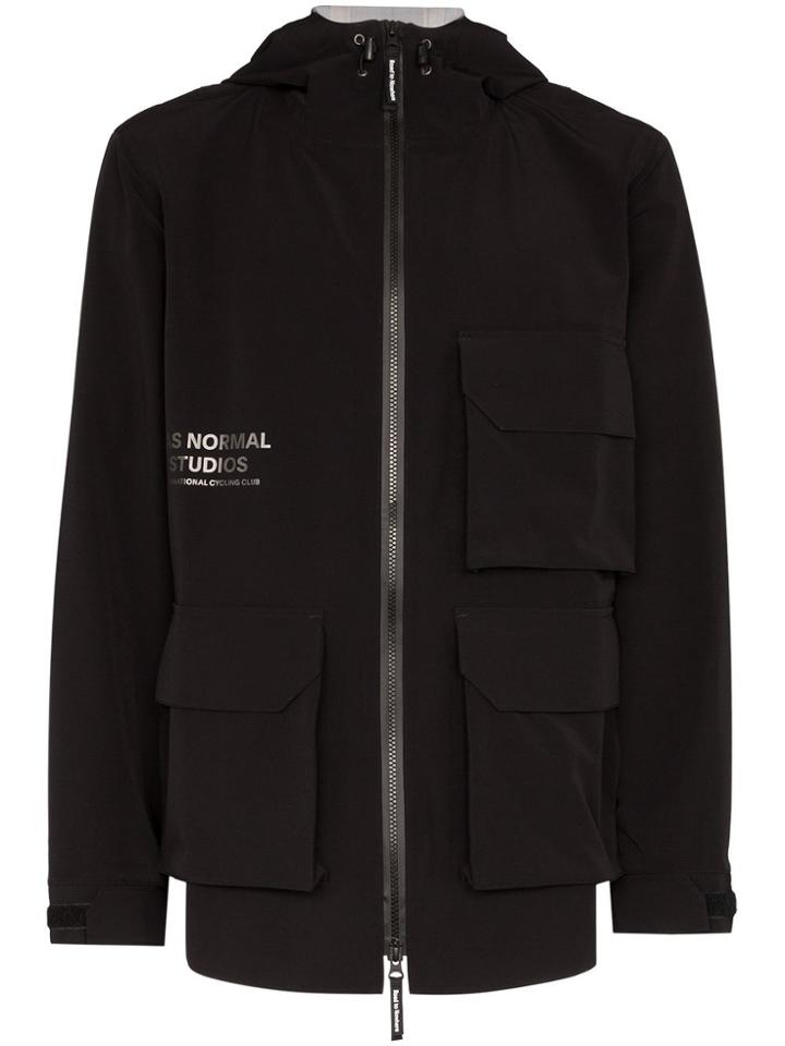 Pas Normal Studios Off-race Shield Jacket - Black
