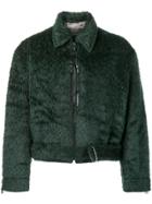 Mackintosh 0003 Textured Zipped-up Jacket - Green