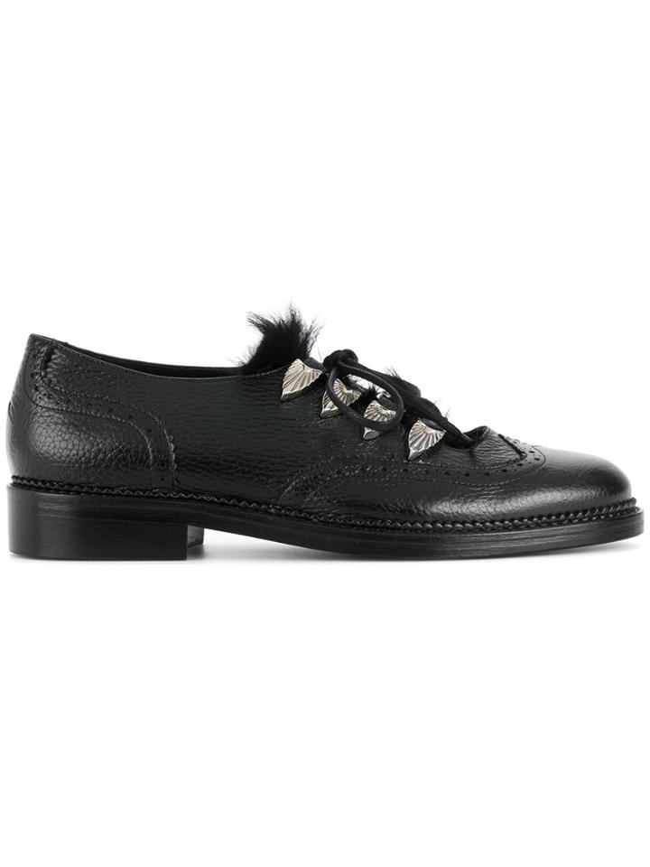 Toga Virilis Lace-up Shoes - Black