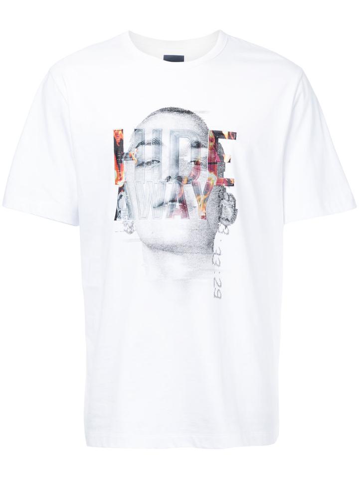 Juun.j - 'hide Away' Patches T-shirt - Men - Cotton - 48, White, Cotton