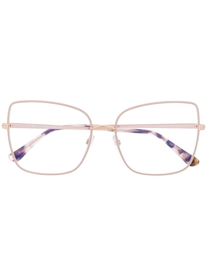 Tom Ford Eyewear Oversized Square Glasses - Pink