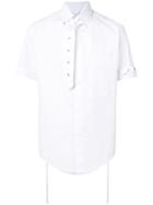 Craig Green Neck Strap Shortsleeved Shirt, Adult Unisex, Size: Large, White, Cotton