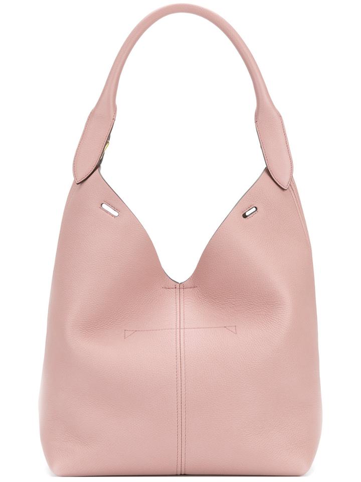 Anya Hindmarch Hobo Tote Bag - Pink & Purple