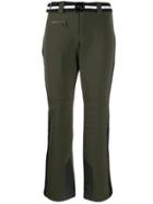 Bogner Stripe Straight-leg Trousers - Green