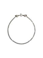 Ugo Cacciatori Tiny Jail And Skulls Bracelet - Metallic