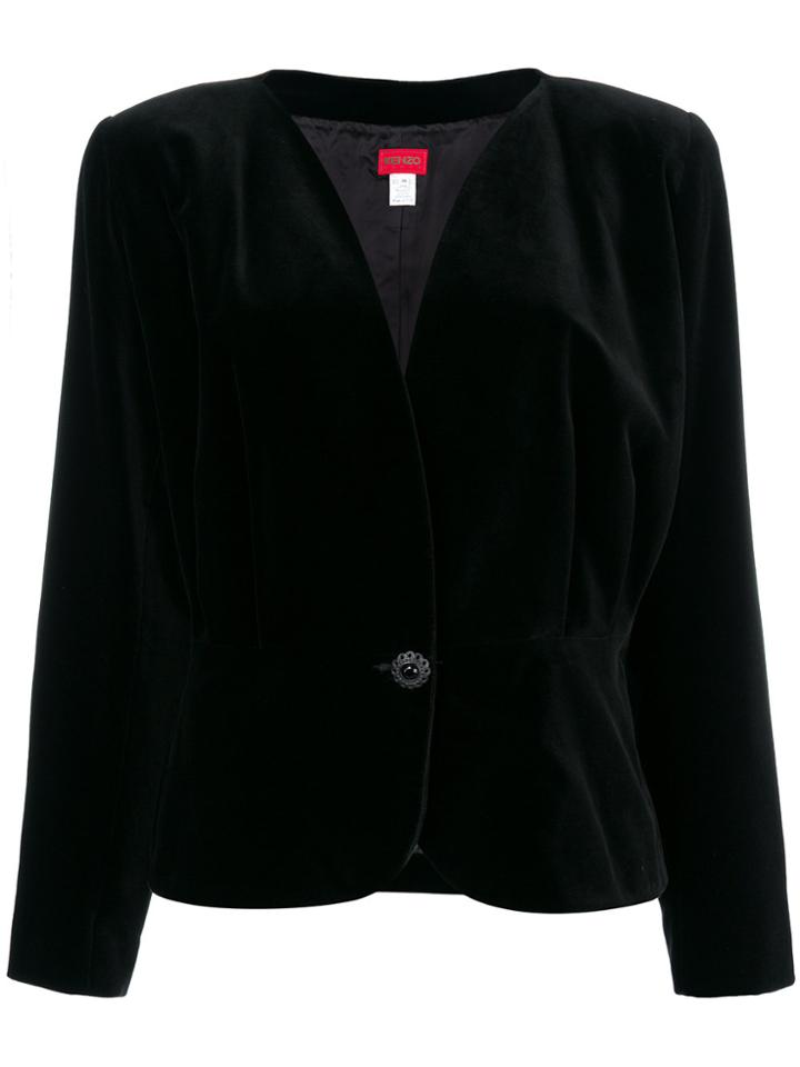 Kenzo Vintage Velvet Jacket - Black