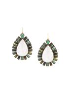 Nak Armstrong Drop Earrings, Women's, Green
