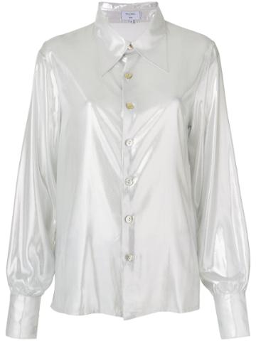 Palomo Spain Metallic Button Shirt