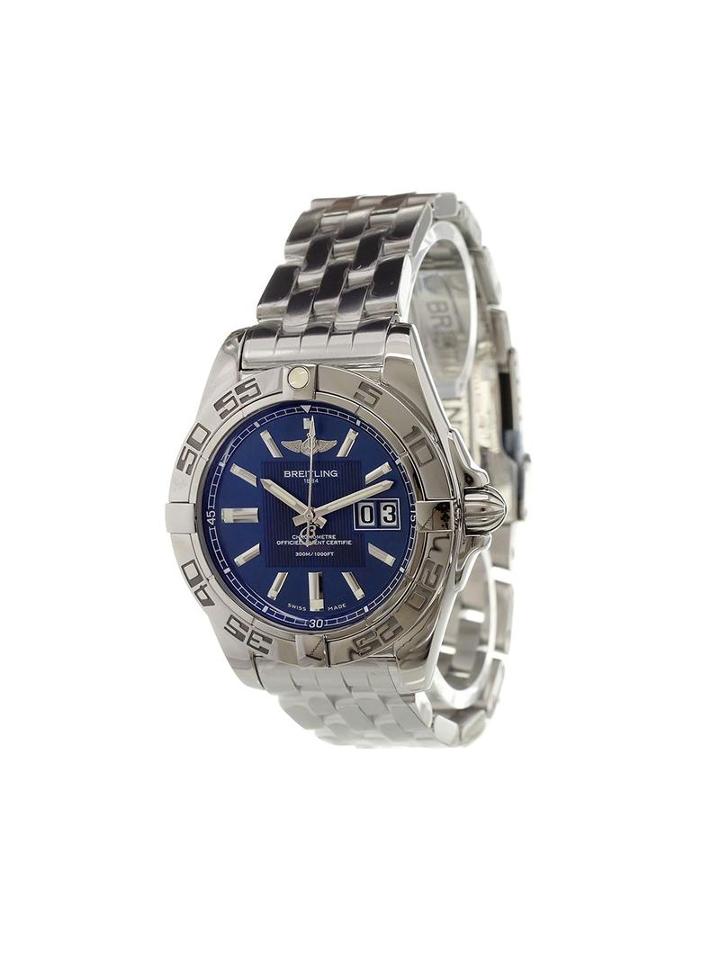 Breitling 'galactic' Analog Watch, Stainless Steel