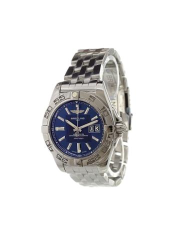 Breitling 'galactic' Analog Watch, Stainless Steel
