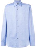 Roberto Cavalli Micro Printed Shirt - Blue
