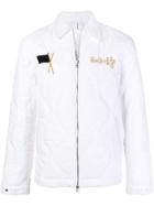 Maharishi Embroidered Padded Jacket - White