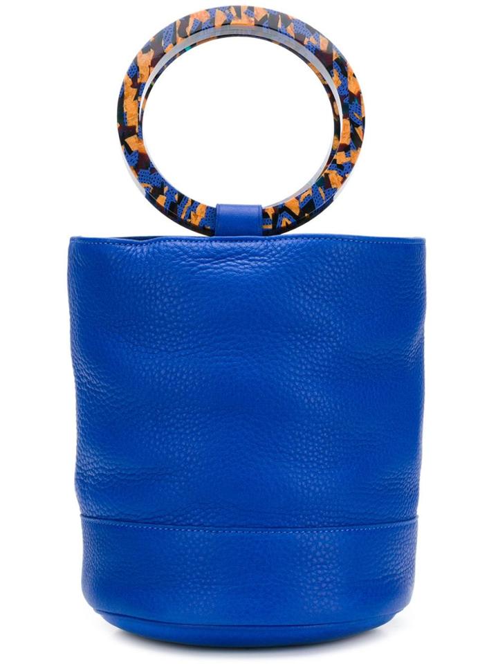 Simon Miller Round Handles Tote Bag - Blue