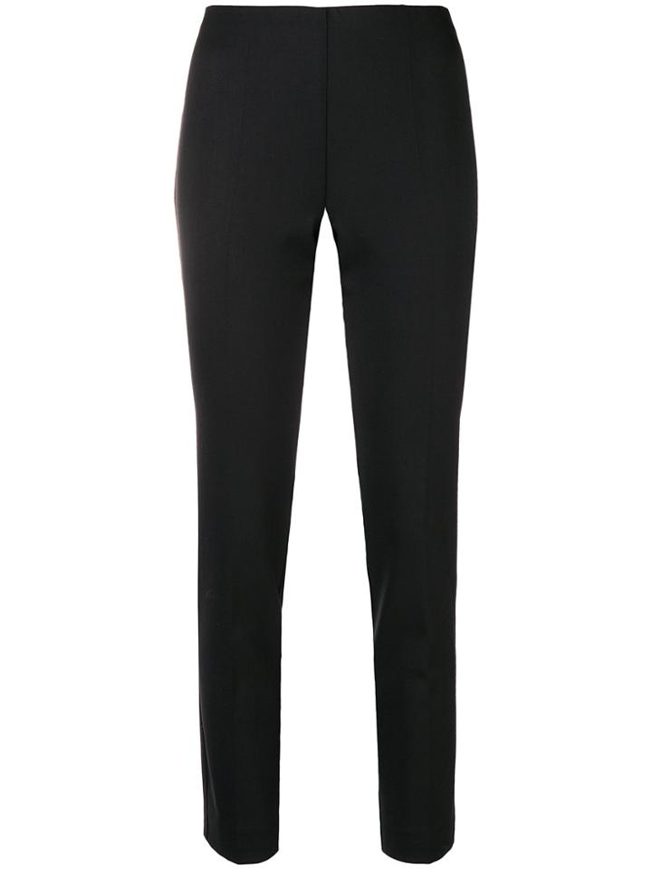 P.a.r.o.s.h. High-waist Fitted Trousers - Black