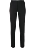 P.a.r.o.s.h. High-waist Fitted Trousers - Black