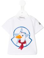Moncler Kids Duck Print T-shirt, Infant Boy's, Size: 9-12 Mth, White