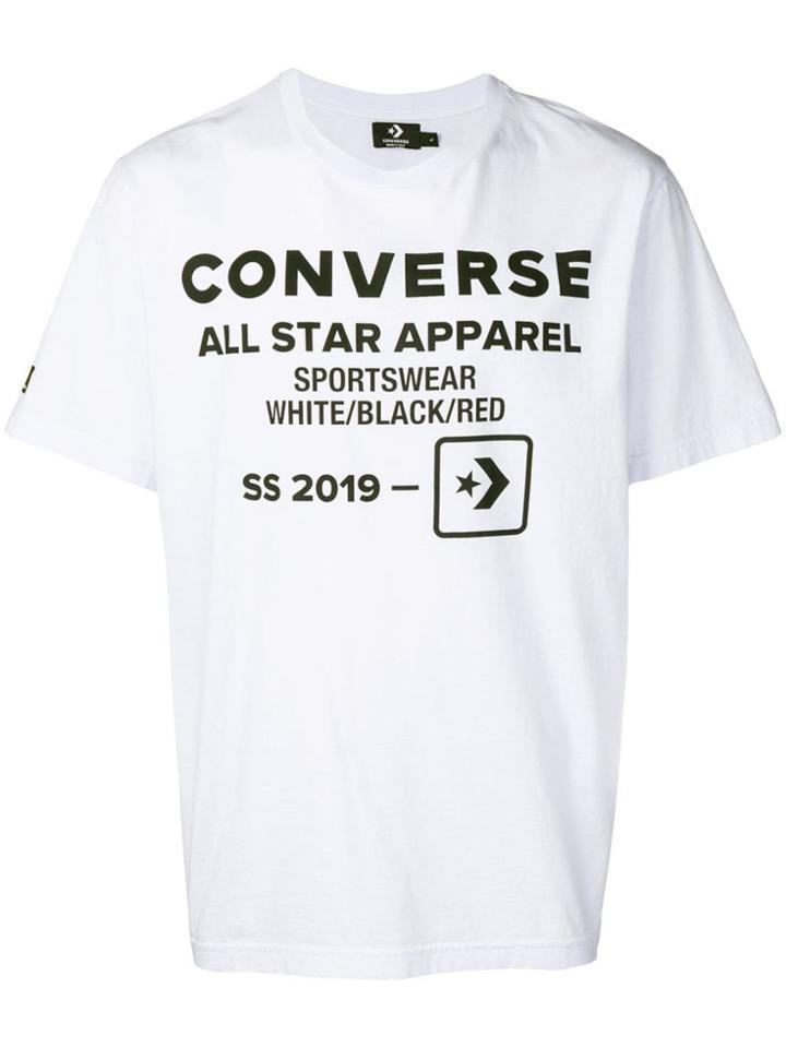 Converse Logo T-shirt - White