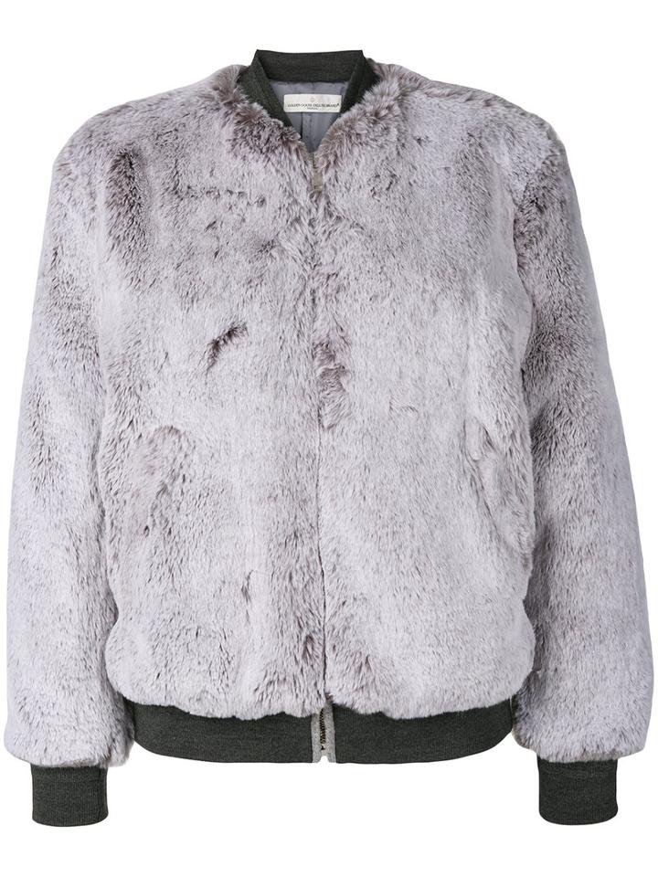 Golden Goose Deluxe Brand - Amanda Bomber Jacket - Women - Polyester/cupro/viscose - S, Grey, Polyester/cupro/viscose