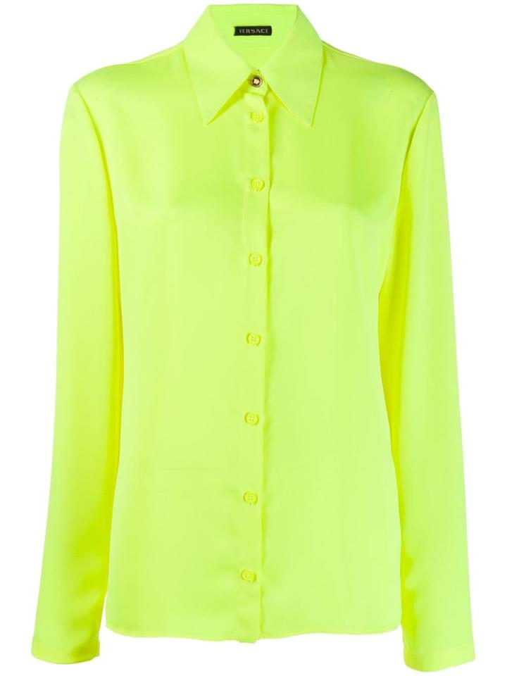 Versace Classic Plain Shirt - Yellow