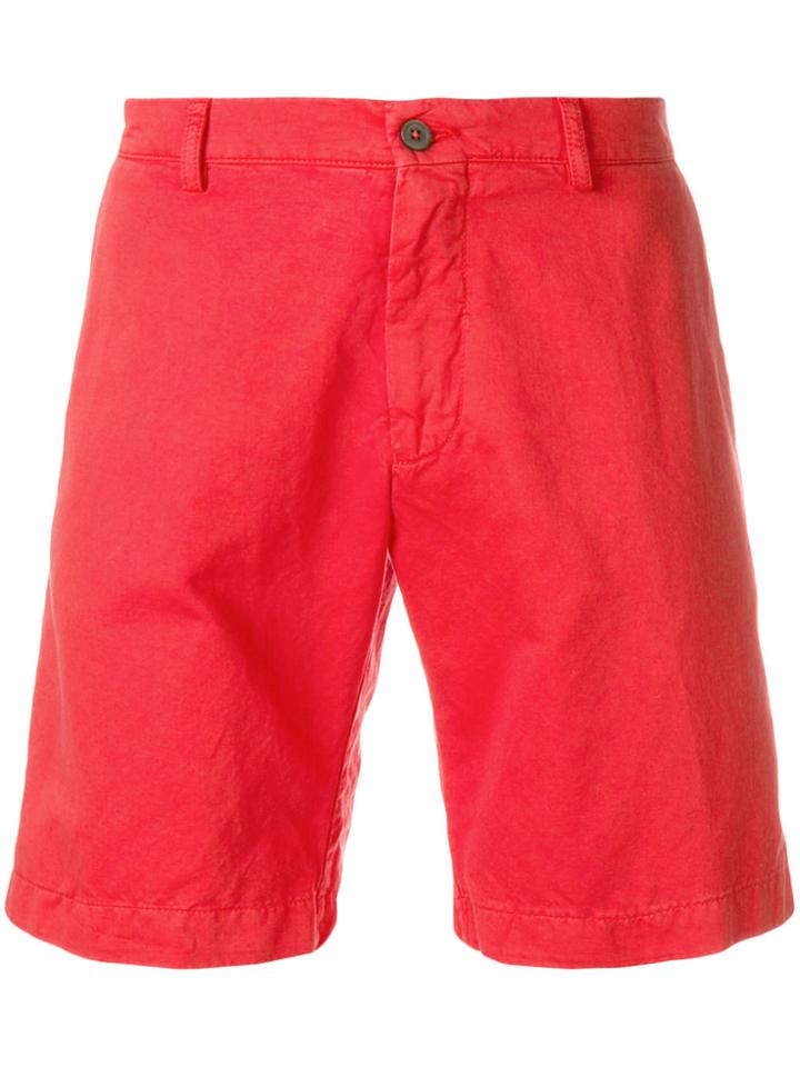Berwich Bermuda Shorts - Red