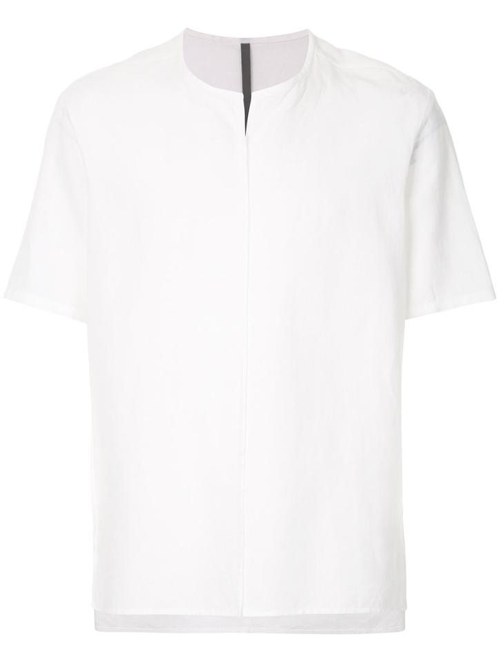 Kazuyuki Kumagai Vent Neck T-shirt - White