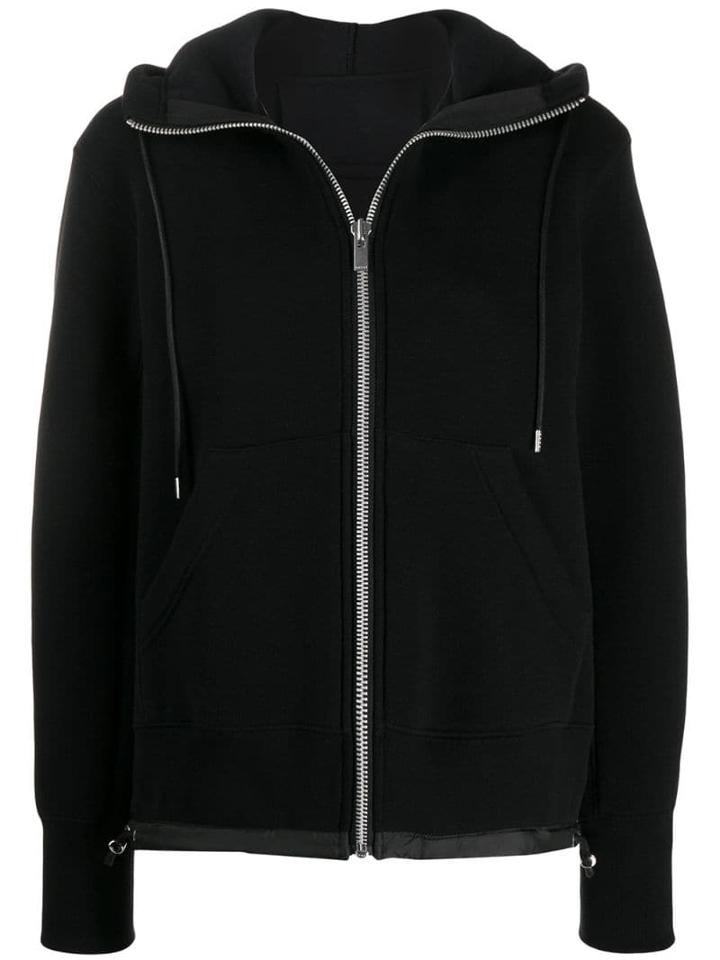 Sacai Zipped Hoodie - Black
