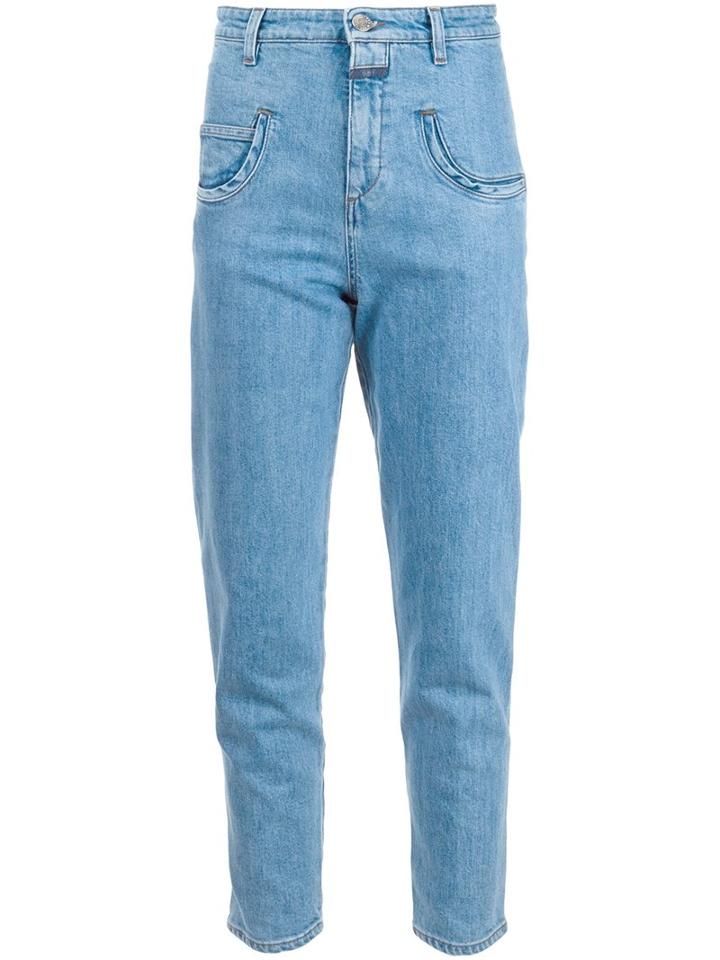 Closed Cropped Jeans, Women's, Size: 28, Blue, Cotton/spandex/elastane