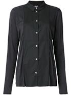 Kristensen Du Nord Panel Button Shirt - Grey