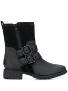 Ugg Australia Buckle Detail Boots - Black