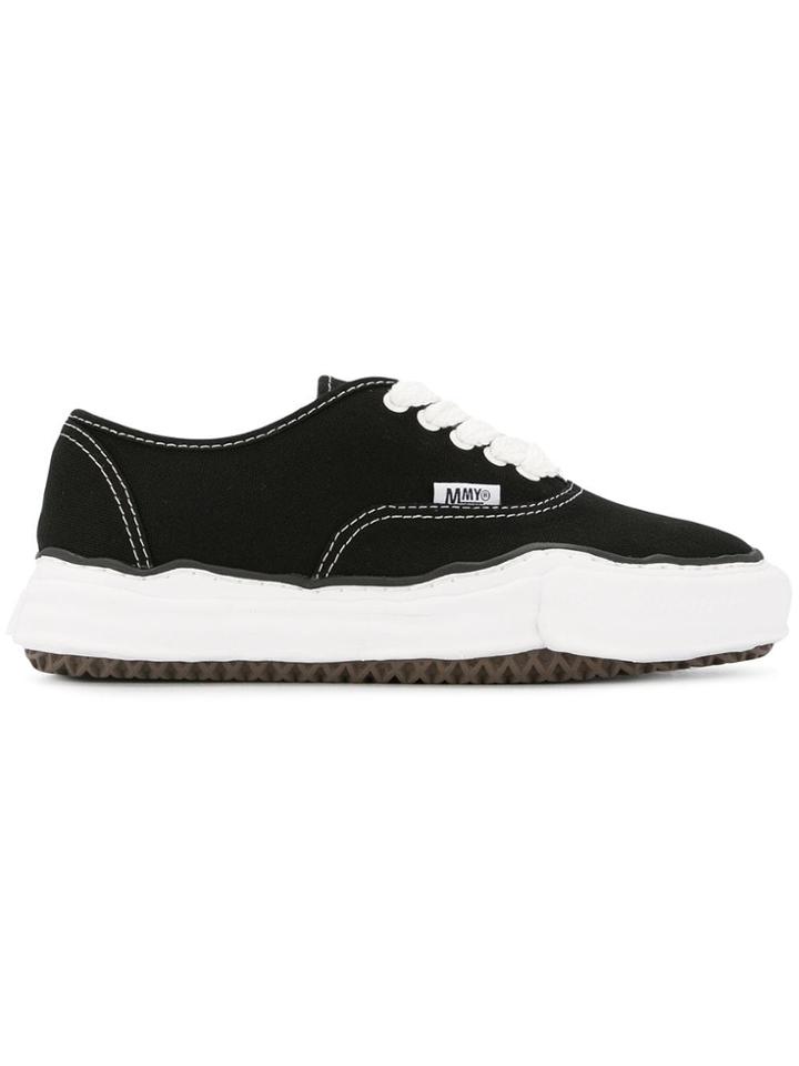Maison Mihara Yasuhiro Low Top Trainers - Black