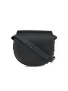 Givenchy Infinity Mini Leather Saddle Bag - Black