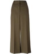 3.1 Phillip Lim Cropped Wide Leg Trousers - Green
