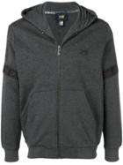 Cavalli Class Hooded Zipped Jacket - Grey