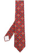 Kiton Geometric Embroidered Tie