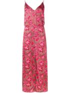 Zimmermann Floral Cami Dress, Women's, Size: 1, Pink/purple, Polyester/viscose