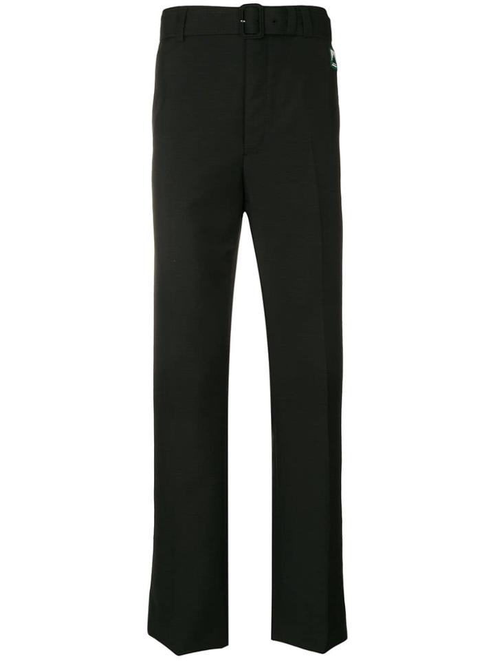Prada Straight-leg Tailored Trousers - Black
