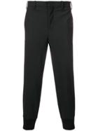 Neil Barrett Tailored Cuff Trousers - Black