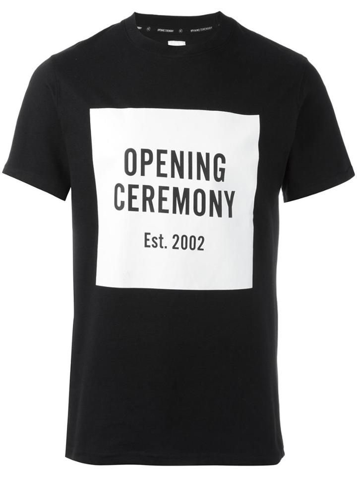 Opening Ceremony Logo Print T-shirt - Black
