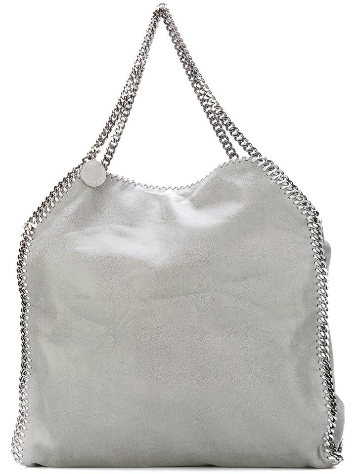 Stella Mccartney - Falabella Tote - Women - Polyester/metal - One Size, Grey, Polyester/metal