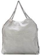 Stella Mccartney - Falabella Tote - Women - Polyester/metal - One Size, Grey, Polyester/metal